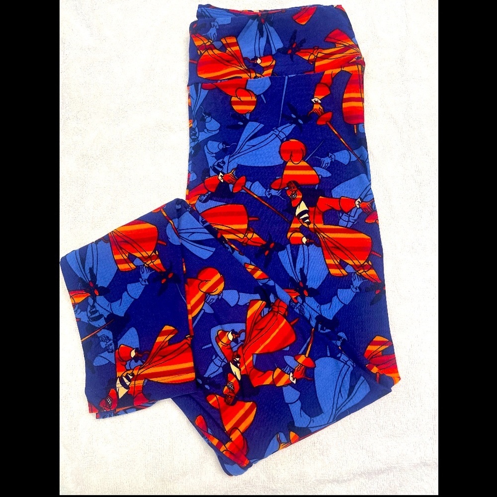 LuLaRoe Didney Captain Hook Leggings